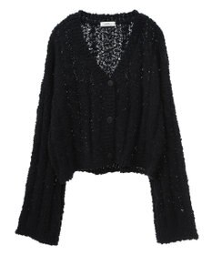 earth music&ecology ポコポコケーブルカーディガン