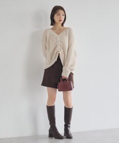 earth music&ecology ミニボストンバッグ