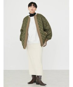 AMERICAN HOLIC キルポカリバーシブルキルティングミディコート