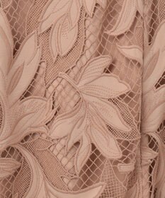 GRACE CONTINENTAL ケミカルリーフドレス