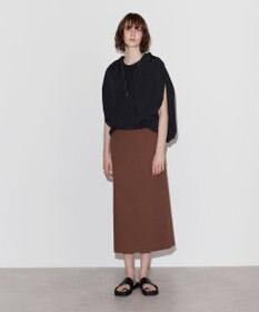 NAVE 【Nave　洗える】ソフトタフタ  スリットスリーブ ブルゾン