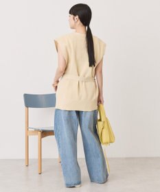 AMERICAN HOLIC 金ボタンニットジレ