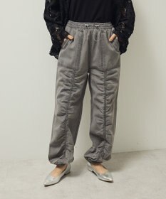 Green Parks ・ＳＵＧＡＲ　ＳＰＯＯＮ　デニムギャザーパンツ