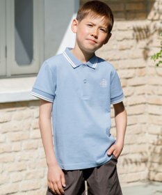 J.PRESS KIDS 【140-170cm】カノコ 半袖ポロシャツ