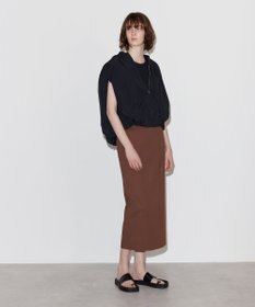 NAVE 【Nave　洗える】ソフトタフタ  スリットスリーブ ブルゾン