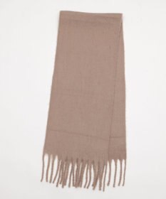 WEGO 【マフラー/ユニセックス着用】ワイドフリンジストール