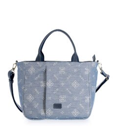 IBIZA アスール　ロゴデニム　2WAYバッグ