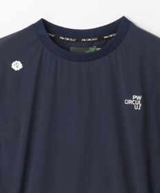 PW CIRCULUS 【撥水加工 / 小さくまとまる】【UNISEX】オーバーサイズ パッカブルベスト ゴルフウェア メンズ レディース