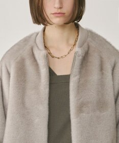 GRACE CONTINENTAL フェイクミンクファーブルゾン