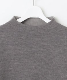 自由区 【セットアップ対応】ウールミラノボトルネック ニット