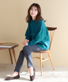 ANY 【美脚見え/お腹周りスッキリ/洗濯機可】スタイルアップスキニー