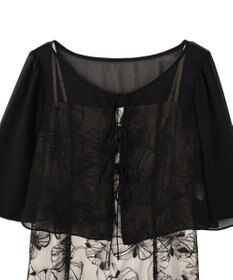 YECCA VECCA 【2点SET】フラワー柄スパンコール刺繍ドレス