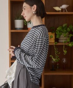 WEGO 【ANGIE VINTAGE】シアースラブボーダーロンＴ