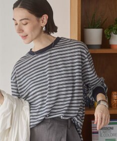 WEGO 【ANGIE VINTAGE】シアースラブボーダーロンＴ