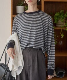 WEGO 【ANGIE VINTAGE】シアースラブボーダーロンＴ