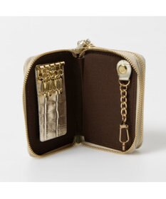 UNBILLION ペルケ perche / メタロッククロコ・ジャバラカードキーケース