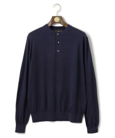 J.PRESS MEN オメガツイスト ヘンリーネックニット