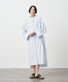 ATON GIZA STRIPE | バンドカラードレス