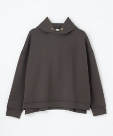 ANY L 【洗濯機可】クロップド丈ダンボールパーカー