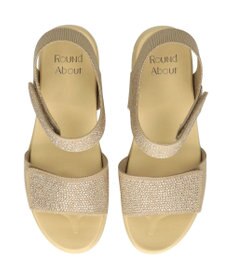 Bridget Birkin 【Round About】ラインストーンアンクルストラップサンダル