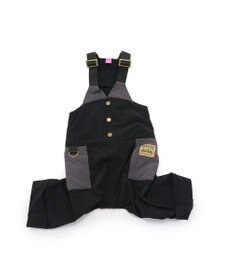 PET PARADISE ペットパラダイス オーバーオール ミリタリ ブラック 【小型犬】