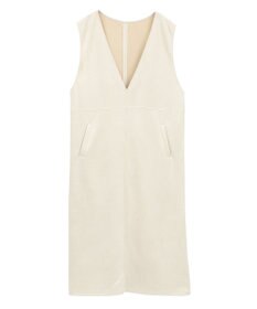 Green Parks なめらかタッチスウェード調ジャンパースカート