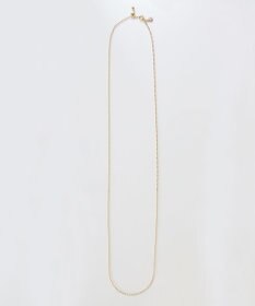 Phoebe 【金属アレルギー対応】リンキーデザインロングチェーンネックレス　ゴールド　ニッケルフリー