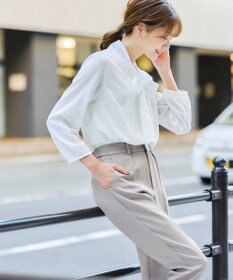 Tiaclasse 【ダブルストレッチ・洗える】テーパードパンツ