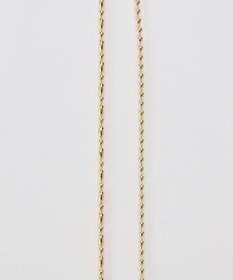 Phoebe 【金属アレルギー対応】リンキーデザインロングチェーンネックレス　ゴールド　ニッケルフリー