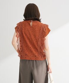 Green Parks ・Ｐｅｔｉｔ　Ｆｌｅｕｒ　フレンチレーシーブラウス