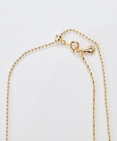 Phoebe 【金属アレルギー対応】リンキーデザインロングチェーンネックレス　ゴールド　ニッケルフリー