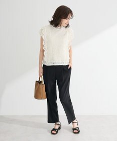 Green Parks ・Ｐｅｔｉｔ　Ｆｌｅｕｒ　フレンチレーシーブラウス