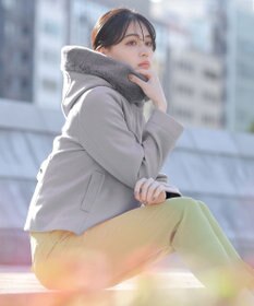 Tiaclasse 【ダブルストレッチ・洗える】テーパードパンツ