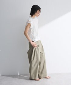 Green Parks ・Ｐｅｔｉｔ　Ｆｌｅｕｒ　フレンチレーシーブラウス