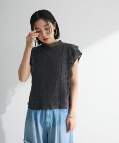 Green Parks ・Ｐｅｔｉｔ　Ｆｌｅｕｒ　フレンチレーシーブラウス