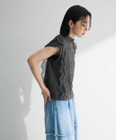 Green Parks ・Ｐｅｔｉｔ　Ｆｌｅｕｒ　フレンチレーシーブラウス