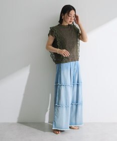 Green Parks ・Ｐｅｔｉｔ　Ｆｌｅｕｒ　フレンチレーシーブラウス