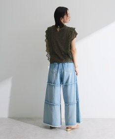 Green Parks ・Ｐｅｔｉｔ　Ｆｌｅｕｒ　フレンチレーシーブラウス