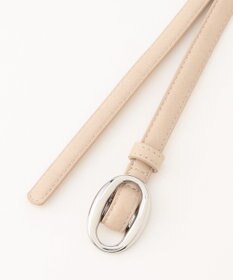 ANY バックルデザインナローベルト