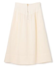 BEIGE， BERNARD / リネン混 ゴールドジップ ハイウエススカート