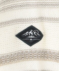 JOSEPH ABBOUD MOUNTAIN 【UNISEX】ジャガード柄 ZIPニット アウター