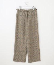 J.PRESS LADIES S モナベールツイル チェック ワイド パンツ