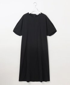 自由区 S 【接触冷感・UVカット・吸水速乾・抗菌防臭・洗える】ハイカウントモクロディ ワンピース