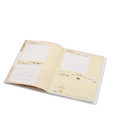 Mother garden しろたん 2024年 スケジュール帳 《シロタン喫茶柄》