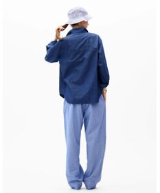 LENO CHAMBRAY PULLOVER / シャンブレーブラウス