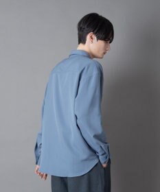 WEGO ワンポイントルーズシャツ（LS）