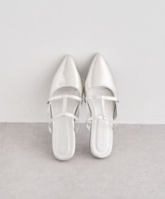 Green Parks ＲＵＰＩＳ．ポインテッドＴストラップミュール