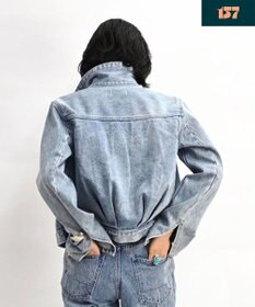 woadblue 【157】Back Balloon Jacket デニムジャケット