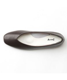AcureZ Vカットフラットパンプス「母趾にやさしい美パンプス」