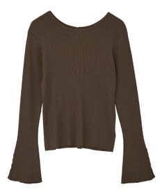 CRAFT STANDARD BOUTIQUE ヘンリーネック袖フレアプルオーバー